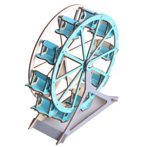 3D DRVENA SLAGALICA FERISOV TOCAK