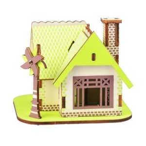 3D PUZZLE ZELENA KUCICA