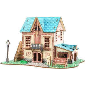 3d retro hotel puzzle