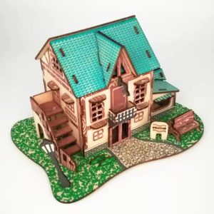 3d hotel iz pticije perspektive