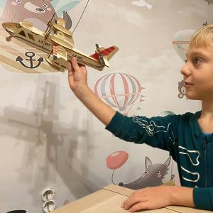 drvena puzla amfibijski bober