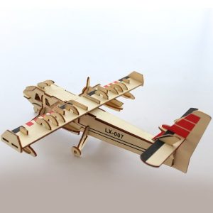 3d drvena slagalica amfibijski bombarder