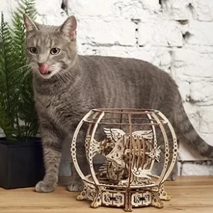 maca i mehanicki akvarium 3d puzzle