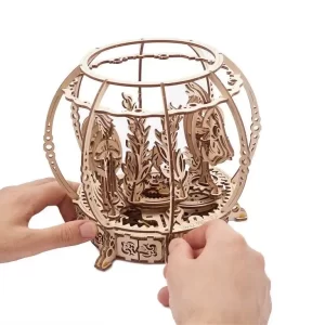 mehanicki akvarium 3d slagalica iz ruke