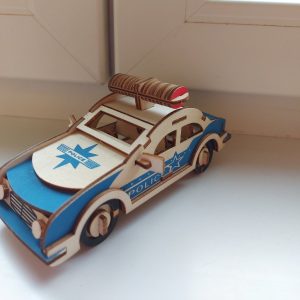 puzla policijski auto