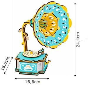 ponograf 3d slagalica na beloj povrsini